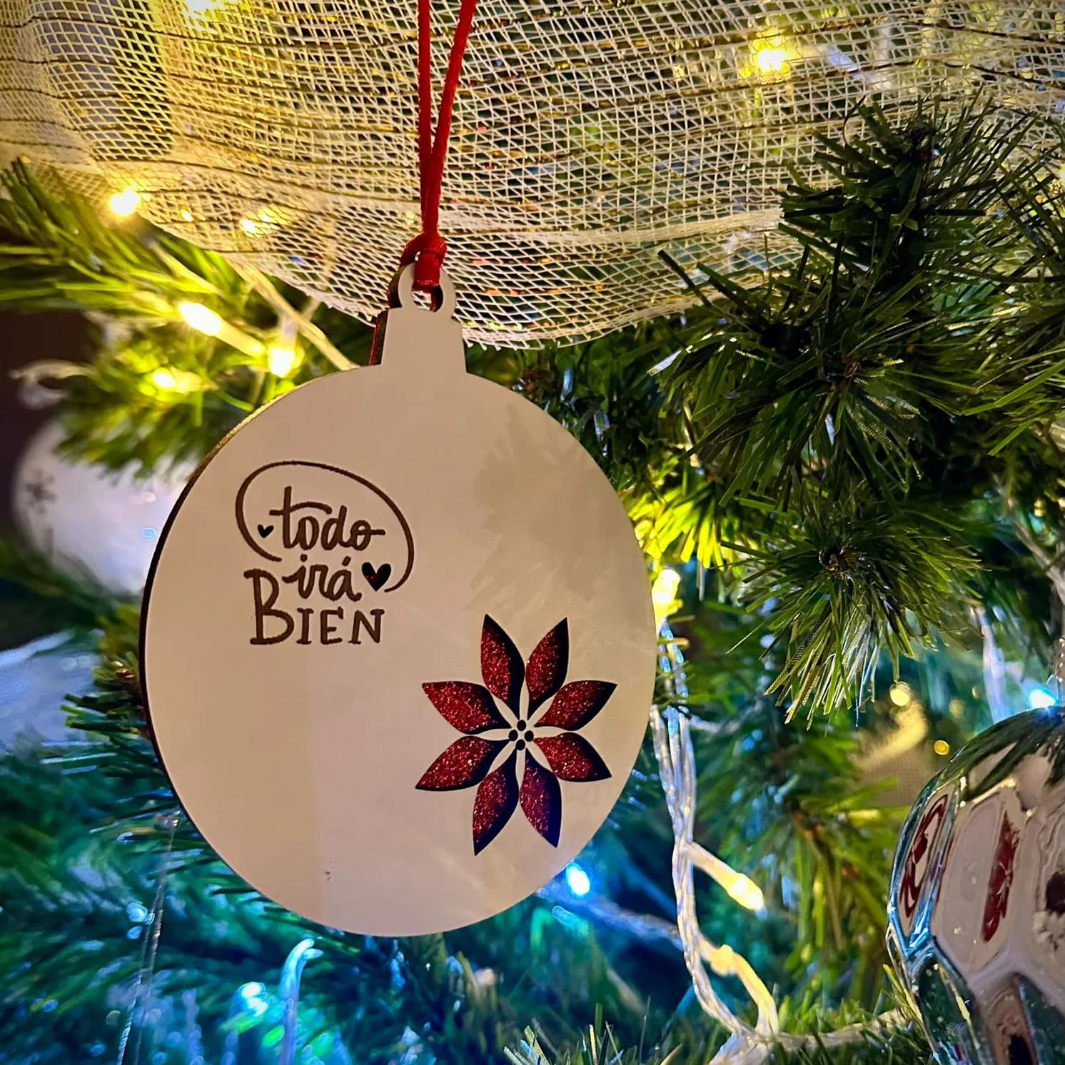 Bola Navidad Todo irá bien