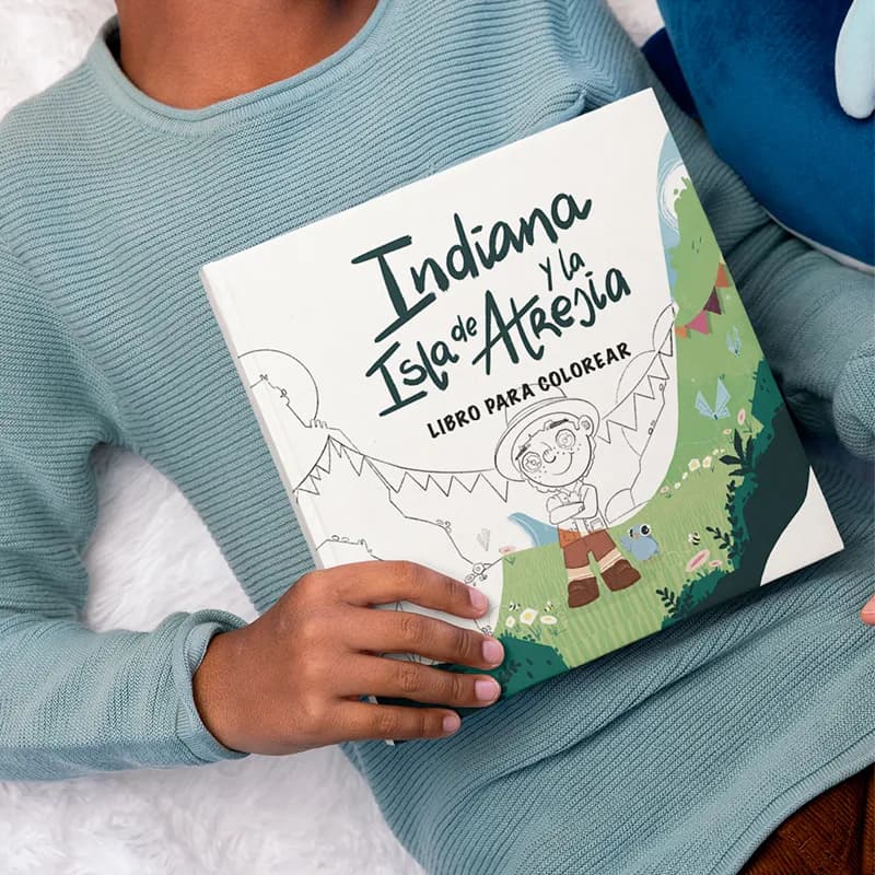 Libro para colorear Indiana